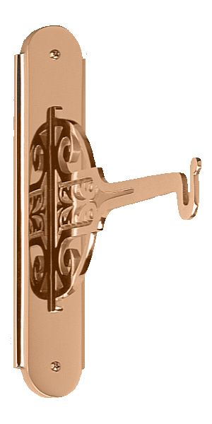 Sanctuary Lamp Wall Bracket 12 projection Bronze 2 screw holes