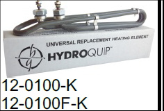 Replacement Baptistry Heating Element-Incoloy 5.5kw for hydroQuip 6000 Heaters