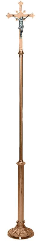 Processional Crucifix 93 Tall 10 5 wide base