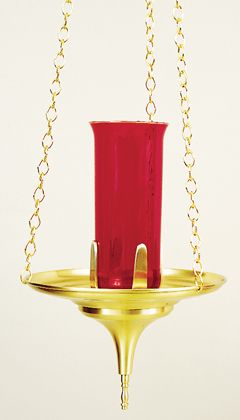 Hanging Sanctuary Lamp with 3' Chain