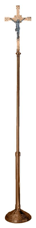 Processional Crucifix 92 Tall 11 5 wide base