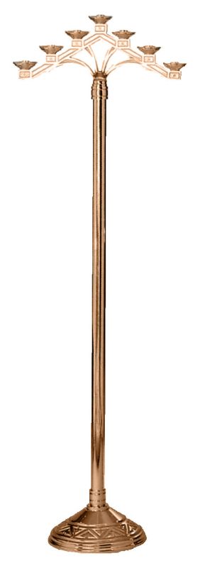 Floor Candelabra PB240-208-7BZ Also 3 5 version Holds