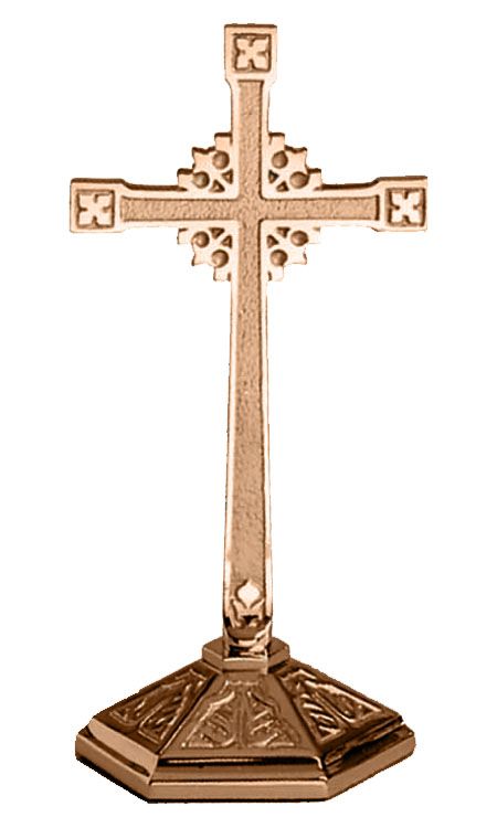 Altar Cross HIGH POLISH BRONZE Excelsis