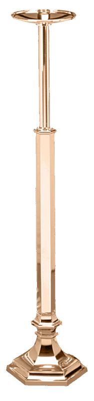 Processional Candlestick HIGH POLISH BRONZE Excelsis