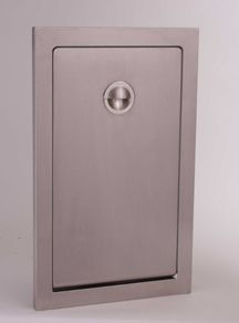 Horizontal Changing Station Stainless Steel Recess