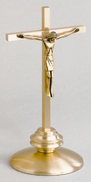 Altar Crucifix bronze a satin finish