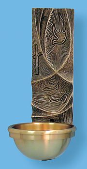 Holy Water Font (3" or 5" Bowl)