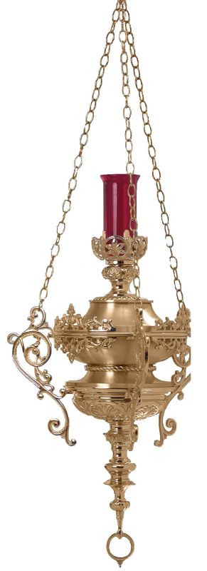 Hanging Sanctuary Lamp BRONZE Excelsis
