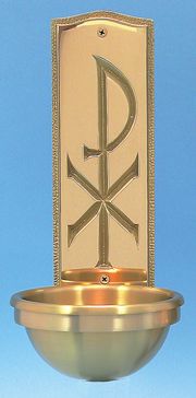 Holy Water Font Wall Mount