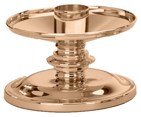 Altar Candlestick HIGH POLISH BRONZE