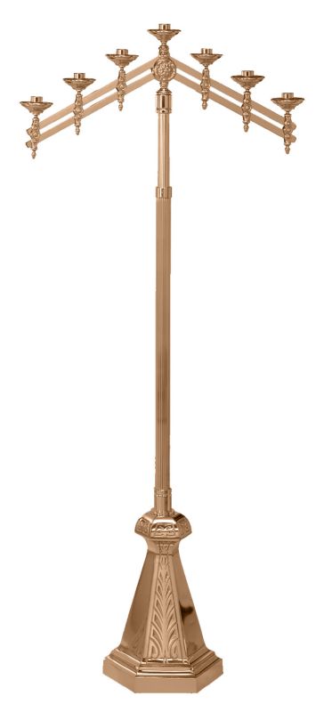 Floor Candelabra PB434-12-7BZ Also 3 5 version Adjusts