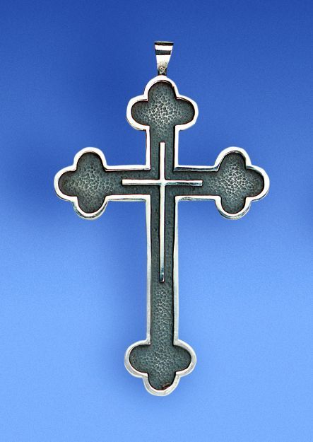 ZZ4346 Pectoral Cross Made in USA by FC Ziegler #4346