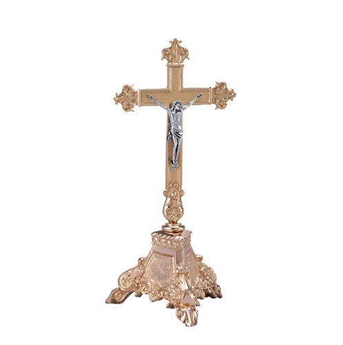Altar Crucifix HIGH POLISH BRONZE Excelsis