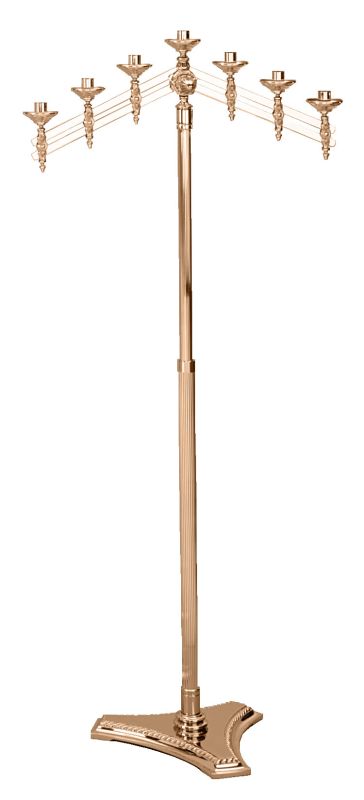 Floor Candelabra PB499-12-7BZ Also 3 5 version Adjusts