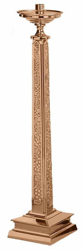 Floor Candlestick HIGH POLISH BRONZE Excelsis