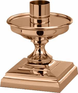 Altar Candlestick HIGH POLISH BRONZE