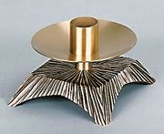 Altar Candlestick Bronze Satin Statuary Brnz Finish