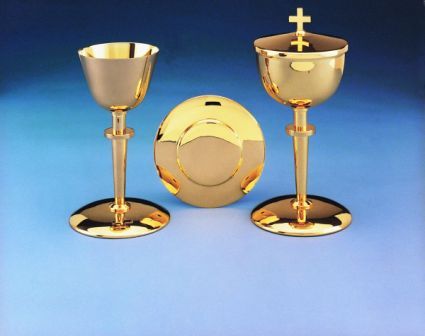 Chalice & Paten 760 Sterling Silver Cup 7 3