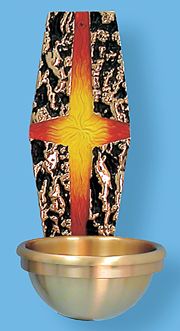 Holy Water Font (3" or 5" Bowl)