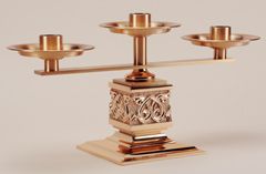 Altar Candelabra Bronze 3 5 1-½ sockets 7
