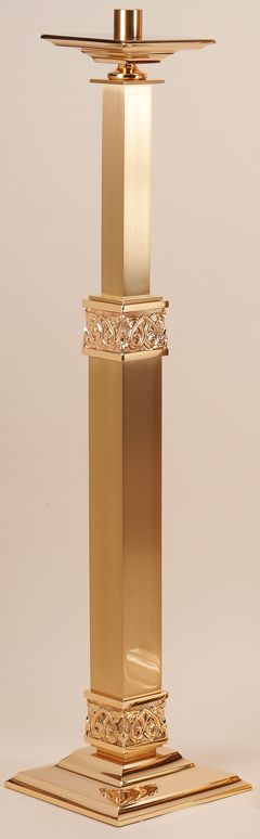 Fixed Floor Candlestick Bronze 44 48 Heights 1 5