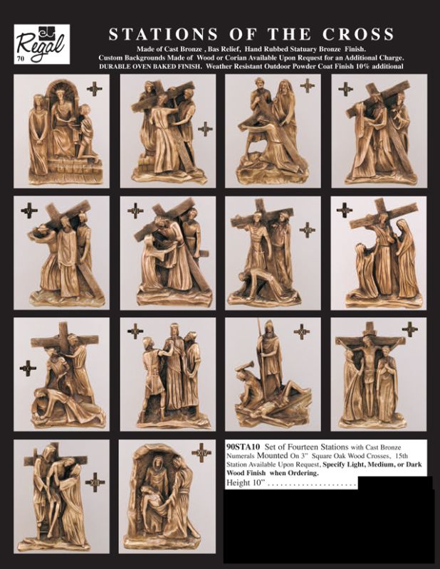 Set of 14 Stations of the Cross
