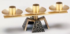 Altar Candelabra Bronze 3 5 1-½ sockets 7