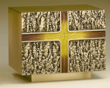 Tabernacle with Independent Action Pivot Doors
