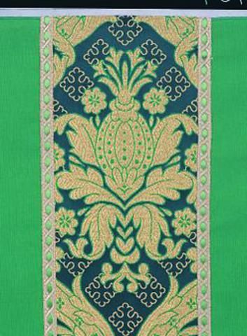 Coronation Chasuble With Metallic Brocade