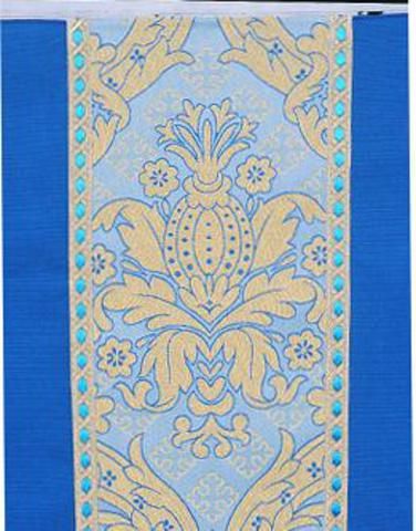 Coronation Chasuble With Metallic Brocade