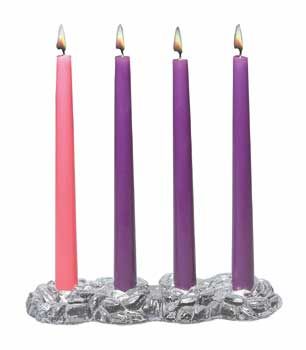 Crystal Advent Wreath