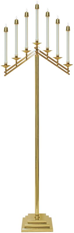 Floor Candelabra 7 Light 7-light 60 inch High 10 3-step