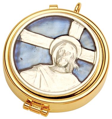 Pyx 24K Gold Plate Emameled Emblem Cover