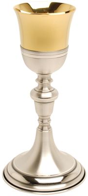 Chalice 24K Gold Silver Plated 9-inch 3