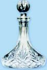 Crystal Cruets Set 2 Imported 15 Ounce Capacity