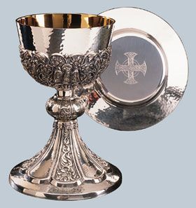 Sterling Chalice 20 cm High x 11 8
