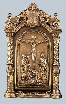 Crucifixion Tabernacle 20 inch ⅛ High x 12