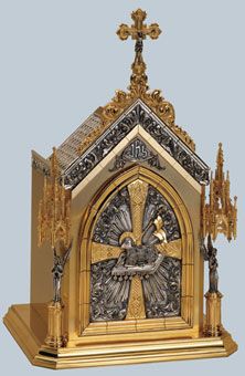 Agnus Dei Tabernacle 31 ½ High x 18 Wide