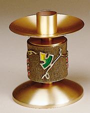 Altar Candlestick 1 1/2" Socket