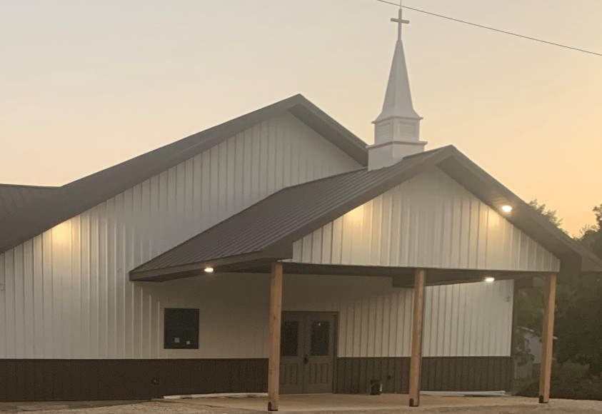Small Church Steeple on Church Roof