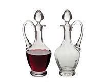 Communion Cruets 12 ounce Capacity Glass Decanters 9 inch