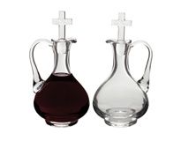 Communion Cruets 8 ounce Capacity Cruet 7 inch
