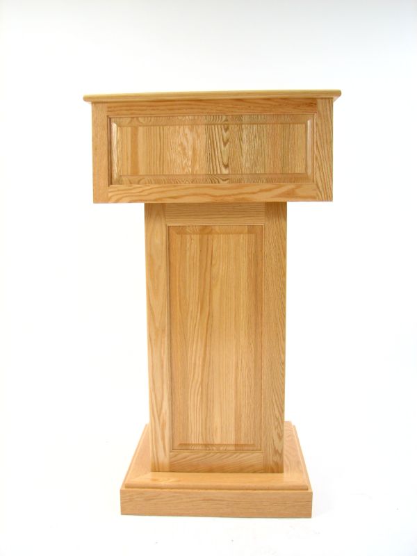 Counselor Podium Walnut Cherry WOOD 48 inch a