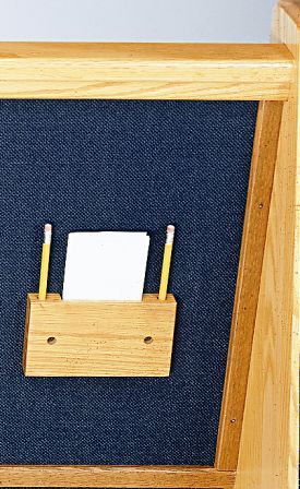 SAMPLE ORDER wooden or plastic card or hymn book holder