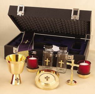 Gold Travelling Mass Kit 2236G portable 24k plate chalice 4