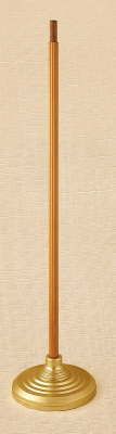 Gold Processional Base Only DISCONTINUED 8460G 8462G 9749G Cross Torches