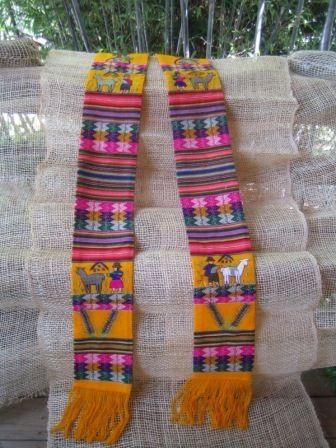 Minister'S Stole Ecuador traditional fabrics 5 wide 59