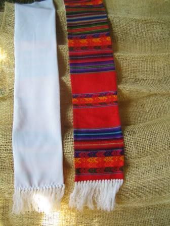 Minister'S Stole Ecuador traditional fabrics 5 wide 59