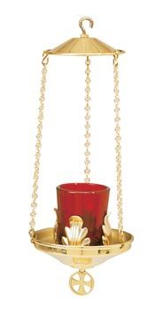Hanging Votive Lamp K163 holds a standard 10 15