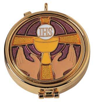 Pyx K187 24K Gold Plate Enameled Emblem